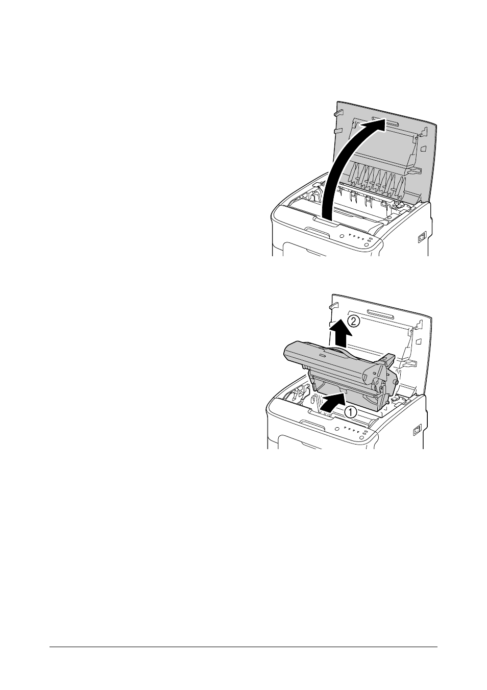 Interior, Cleaning the media feed roller | Oki C 110 User Manual | Page 69 / 110