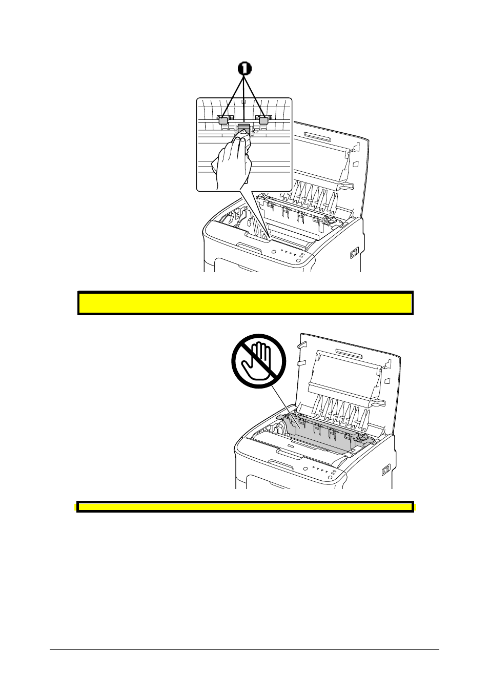 Caution | Oki C 110 User Manual | Page 71 / 110