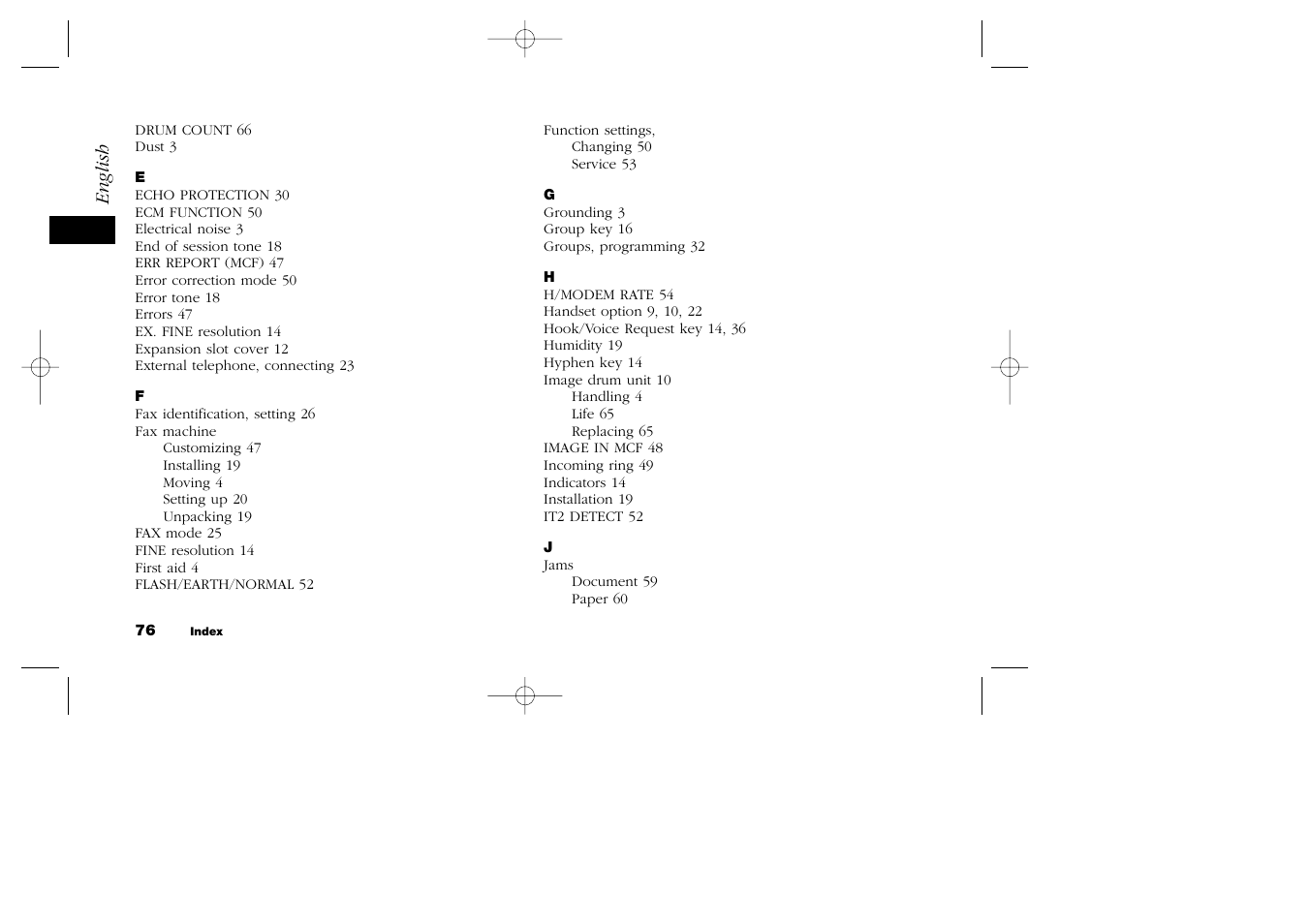 English | Oki 4100 User Manual | Page 76 / 80