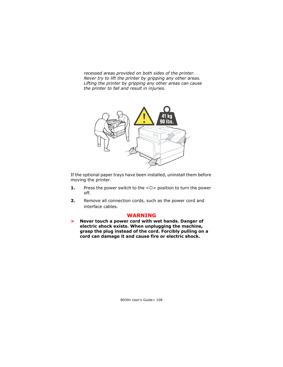 Oki B930d User Manual | Page 138 / 211