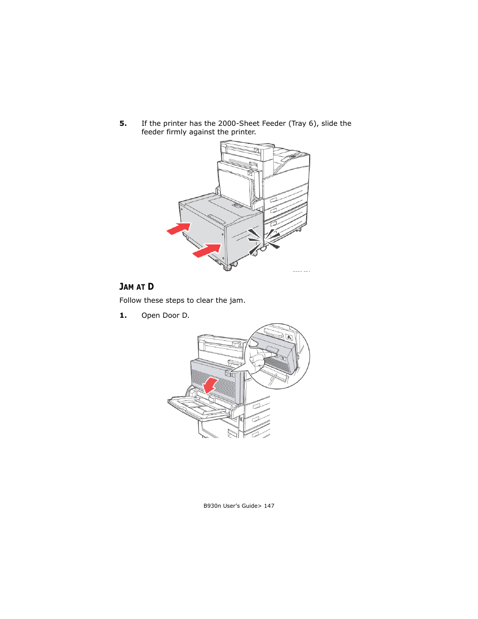 Jam at d | Oki B930d User Manual | Page 153 / 211