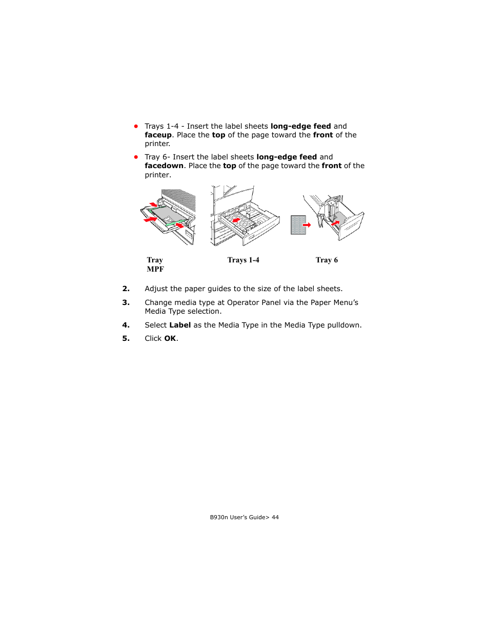 Oki B930d User Manual | Page 50 / 211