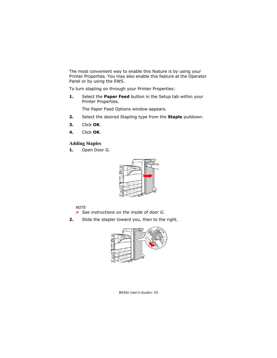 Oki B930d User Manual | Page 59 / 211