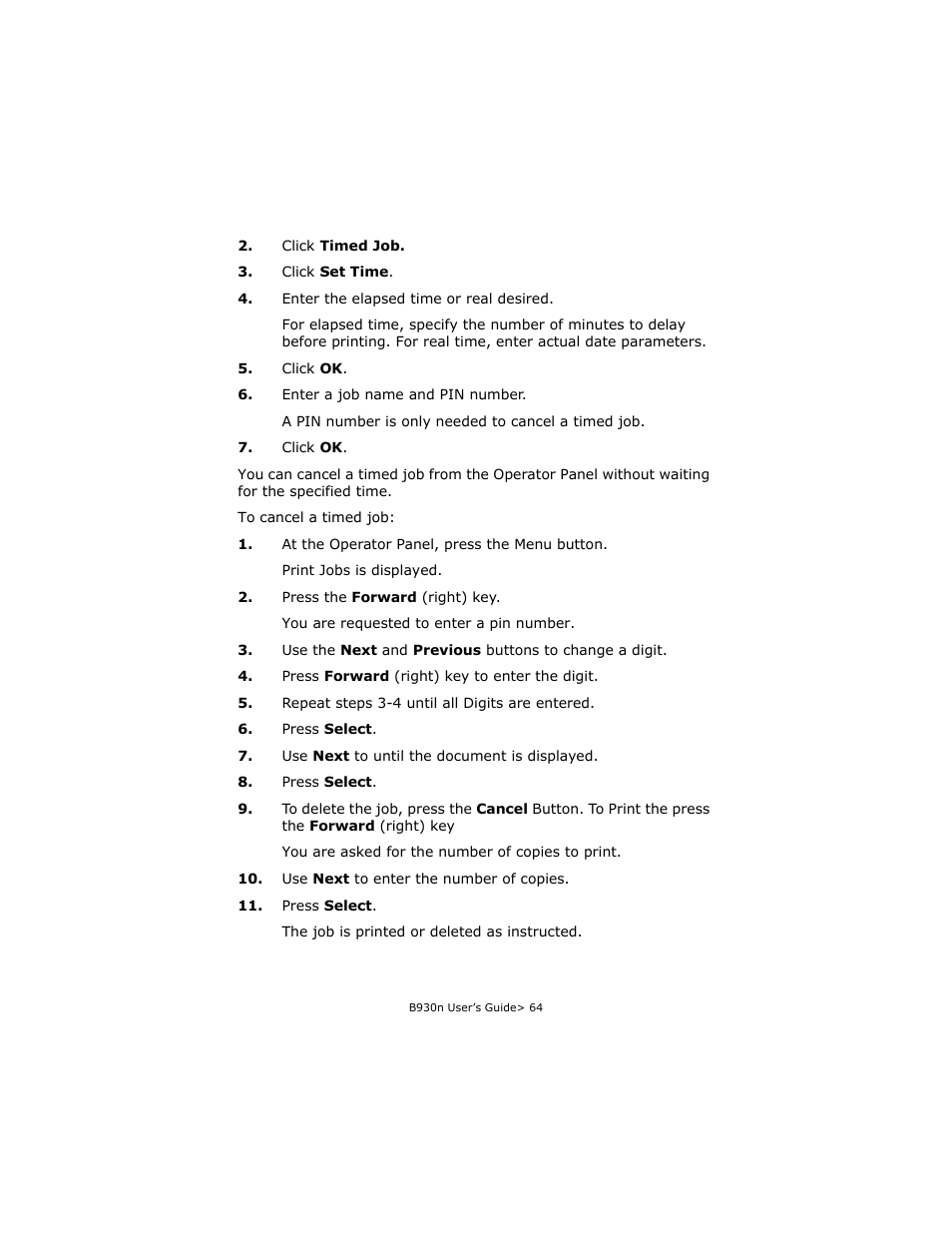 Oki B930d User Manual | Page 70 / 211