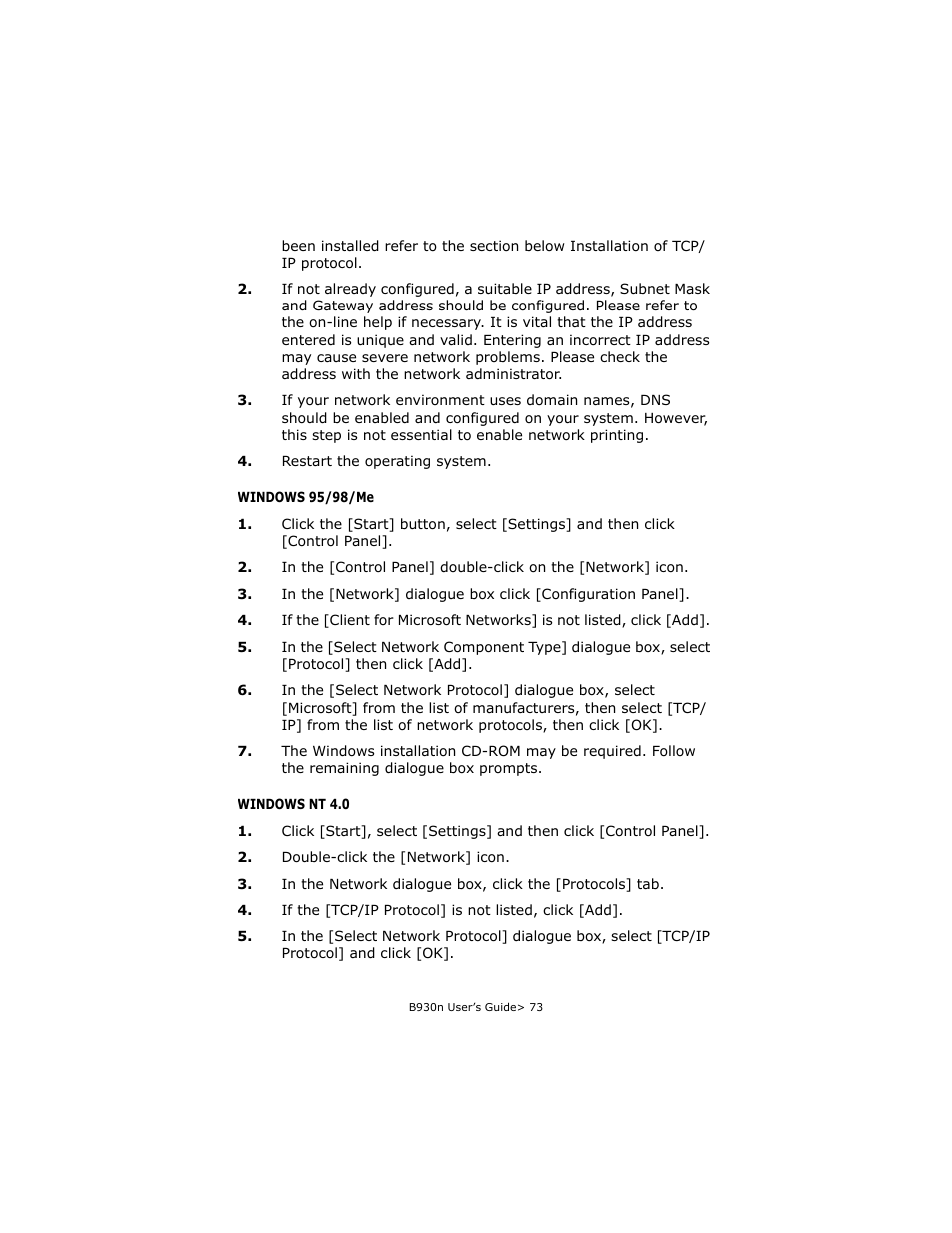 Oki B930d User Manual | Page 79 / 211