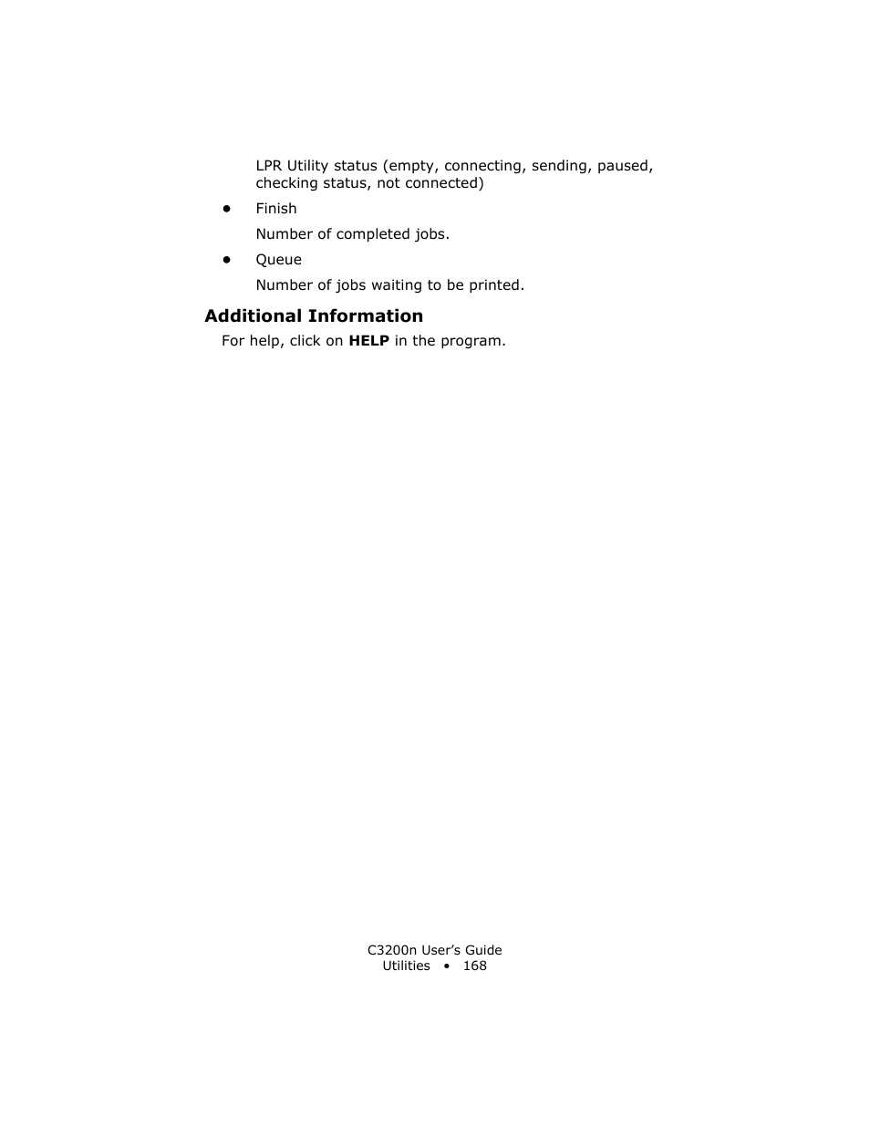 Additional information | Oki C 3200n User Manual | Page 168 / 168