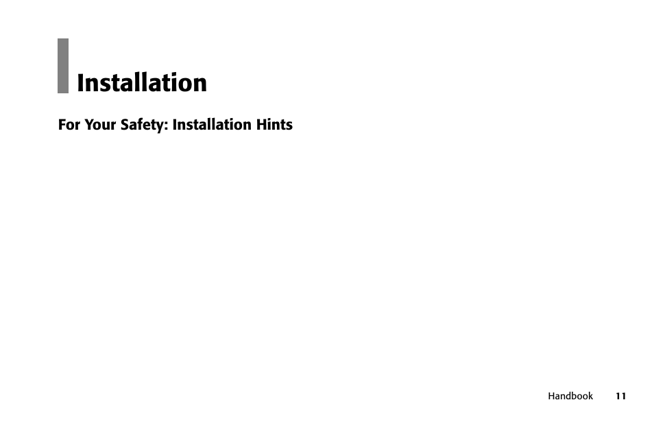 Installation, For your safety: installation hints | Oki FAX 5250 User Manual | Page 11 / 176