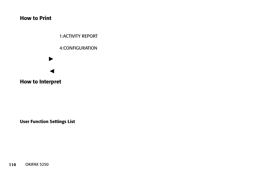 Oki FAX 5250 User Manual | Page 110 / 176