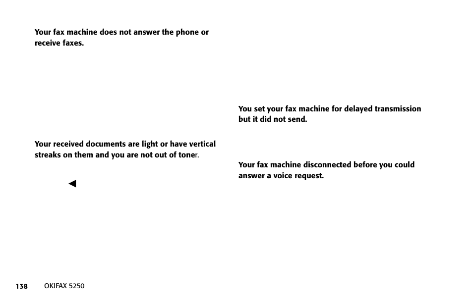 Oki FAX 5250 User Manual | Page 138 / 176