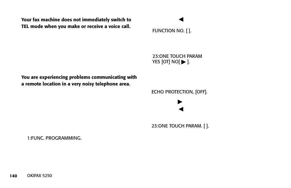 Oki FAX 5250 User Manual | Page 140 / 176