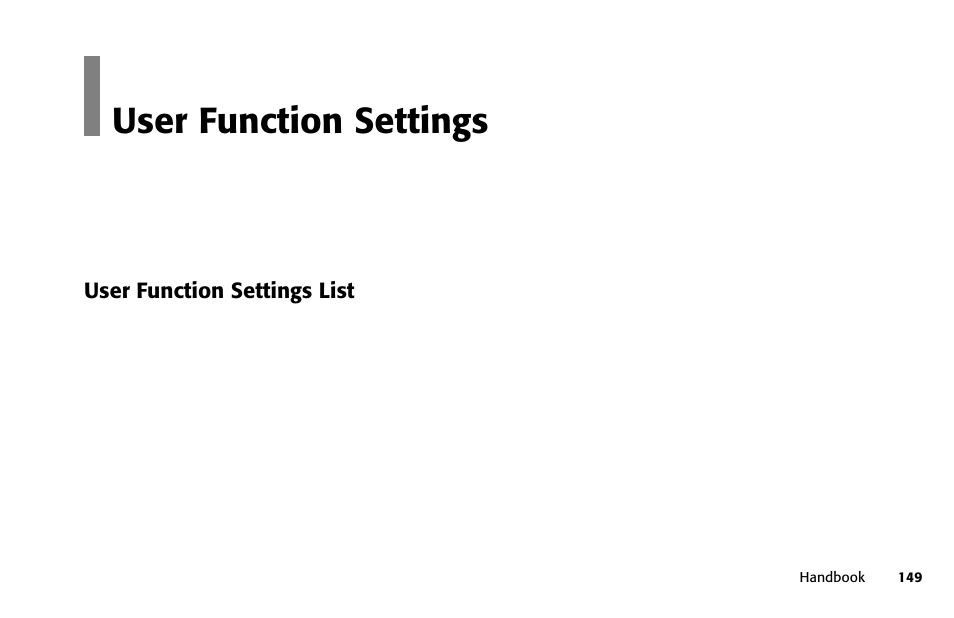 User function settings | Oki FAX 5250 User Manual | Page 149 / 176