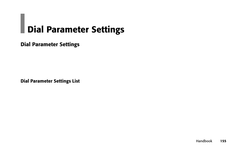 Dial parameter settings | Oki FAX 5250 User Manual | Page 155 / 176