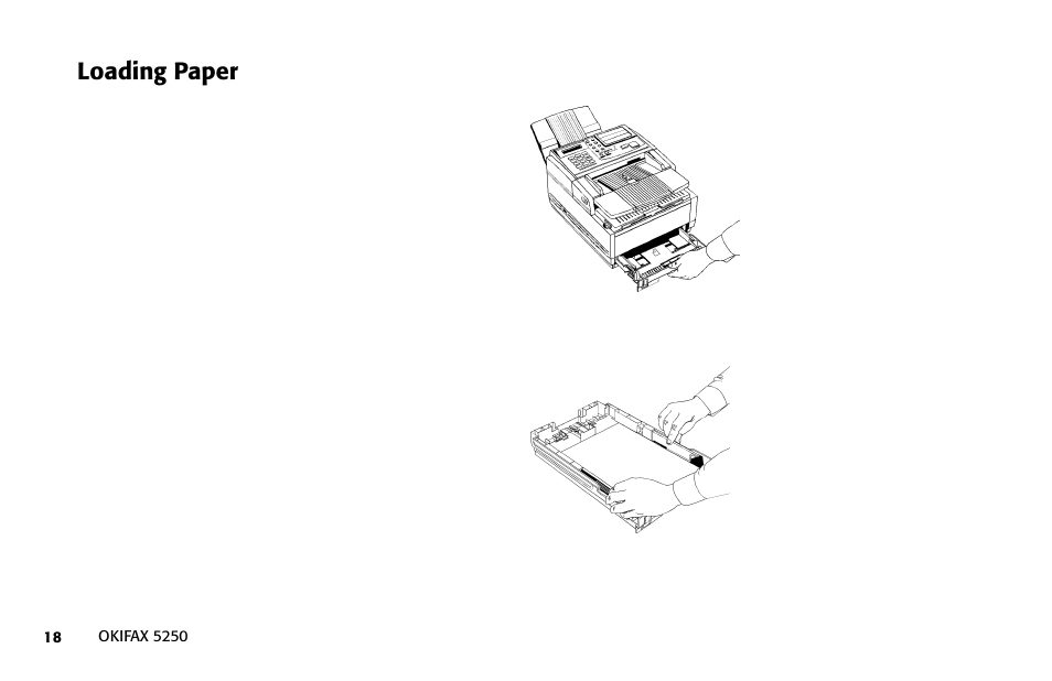 Oki FAX 5250 User Manual | Page 18 / 176