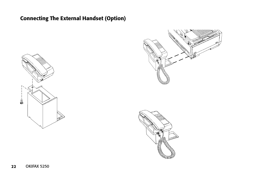 Oki FAX 5250 User Manual | Page 22 / 176