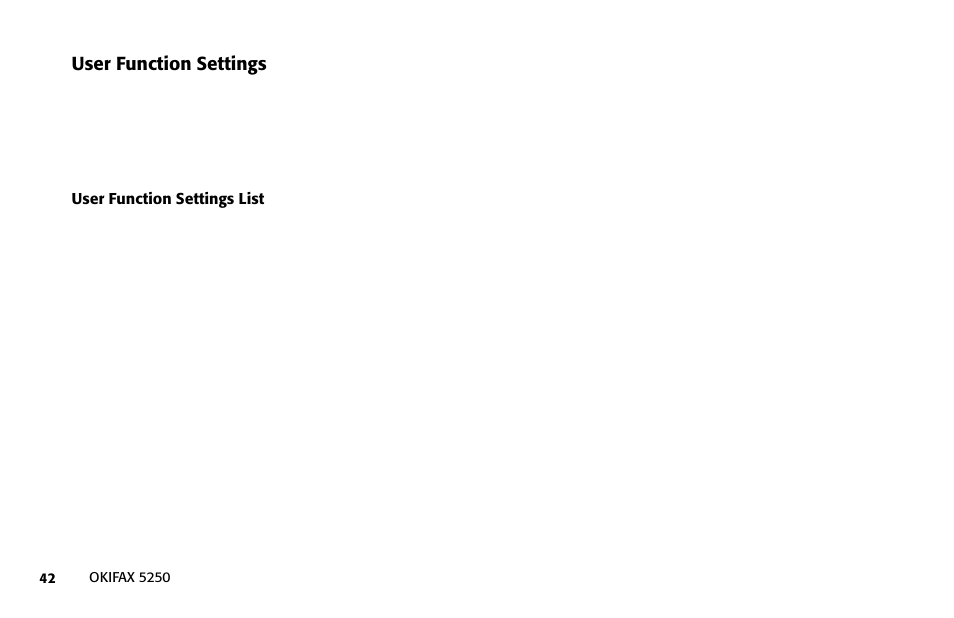 Oki FAX 5250 User Manual | Page 42 / 176