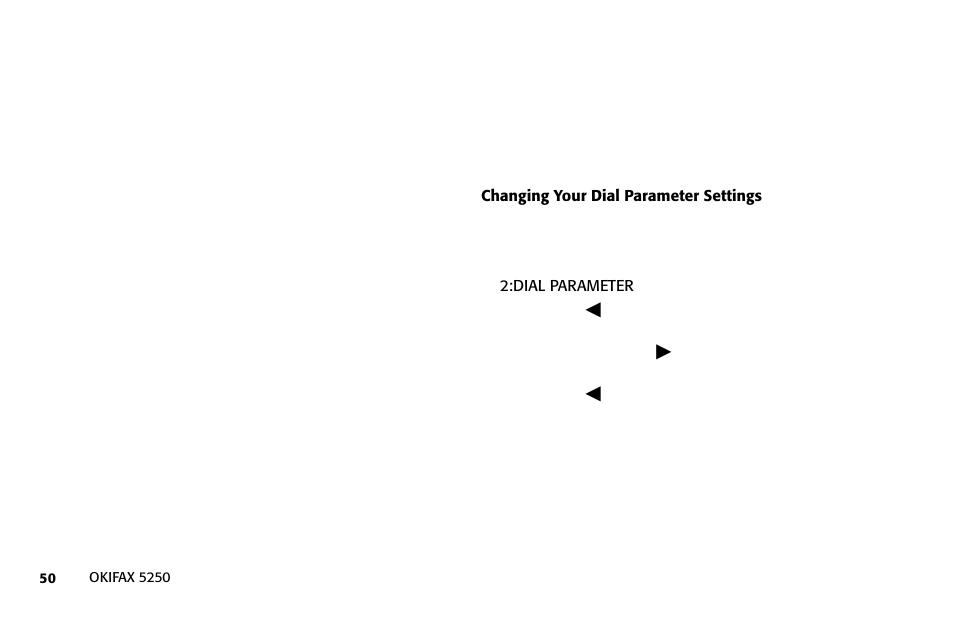 Oki FAX 5250 User Manual | Page 50 / 176