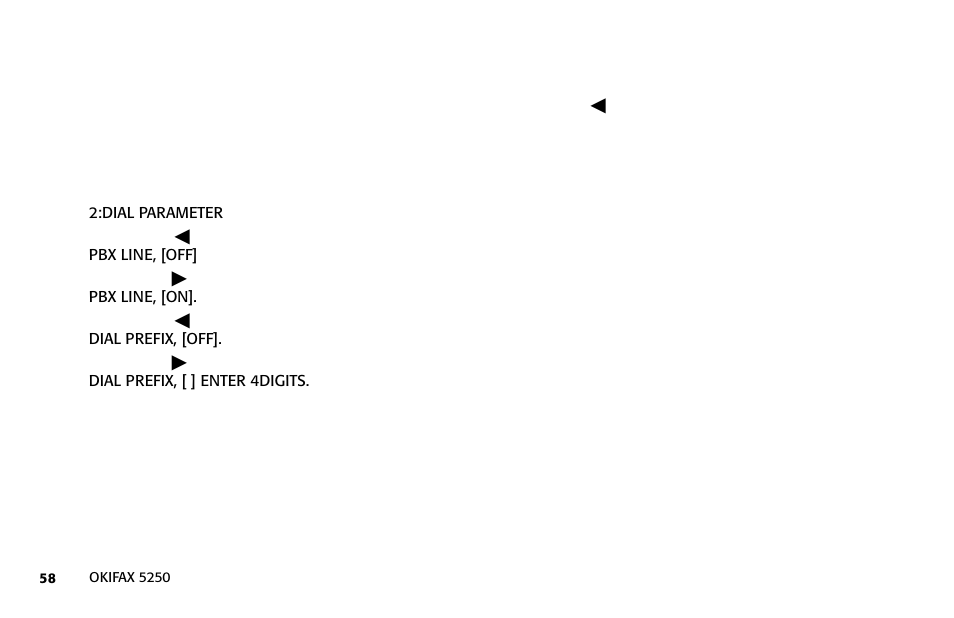 Oki FAX 5250 User Manual | Page 58 / 176