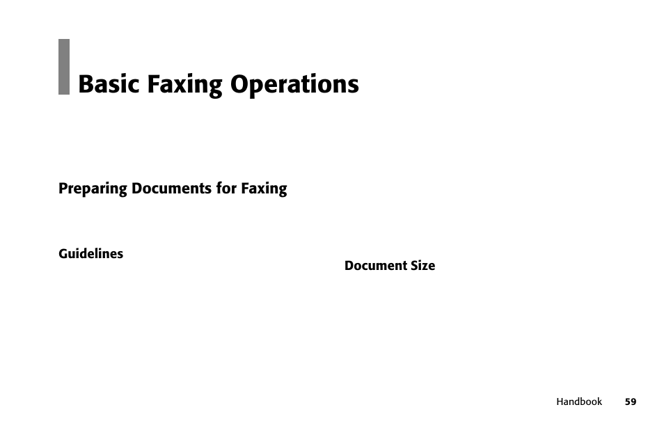 Basic faxing operations | Oki FAX 5250 User Manual | Page 59 / 176