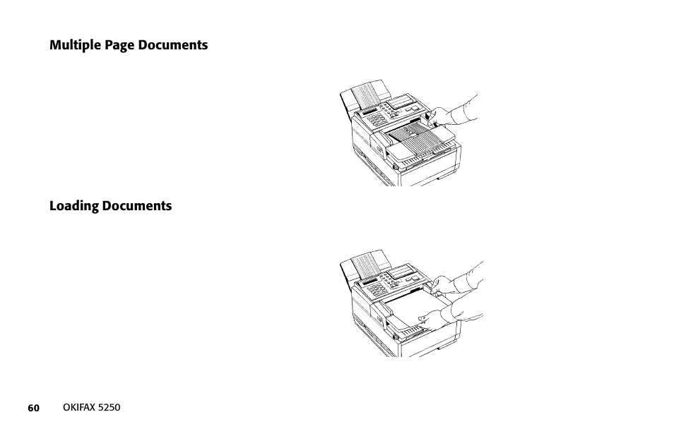 Oki FAX 5250 User Manual | Page 60 / 176