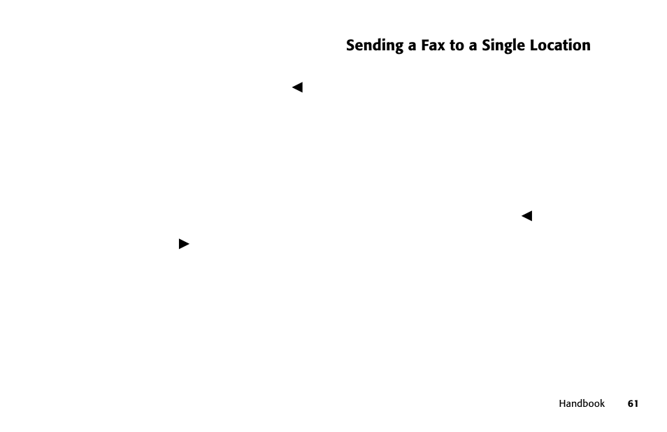 Sending a fax to a single location | Oki FAX 5250 User Manual | Page 61 / 176