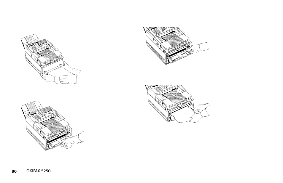 Oki FAX 5250 User Manual | Page 80 / 176