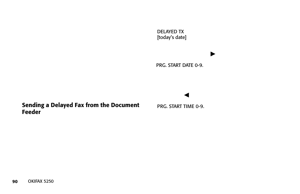 Oki FAX 5250 User Manual | Page 90 / 176