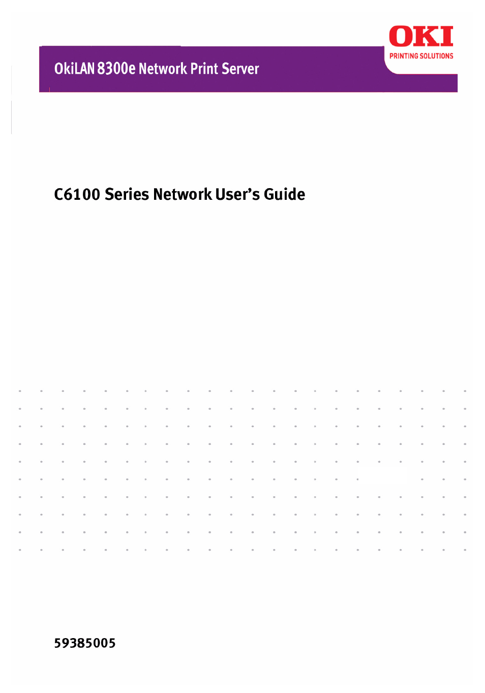 Oki C6100dn User Manual | 128 pages