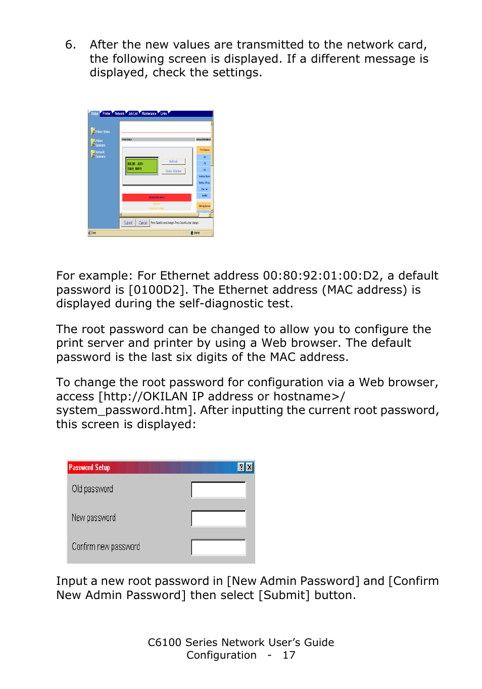 Oki C6100dn User Manual | Page 17 / 128