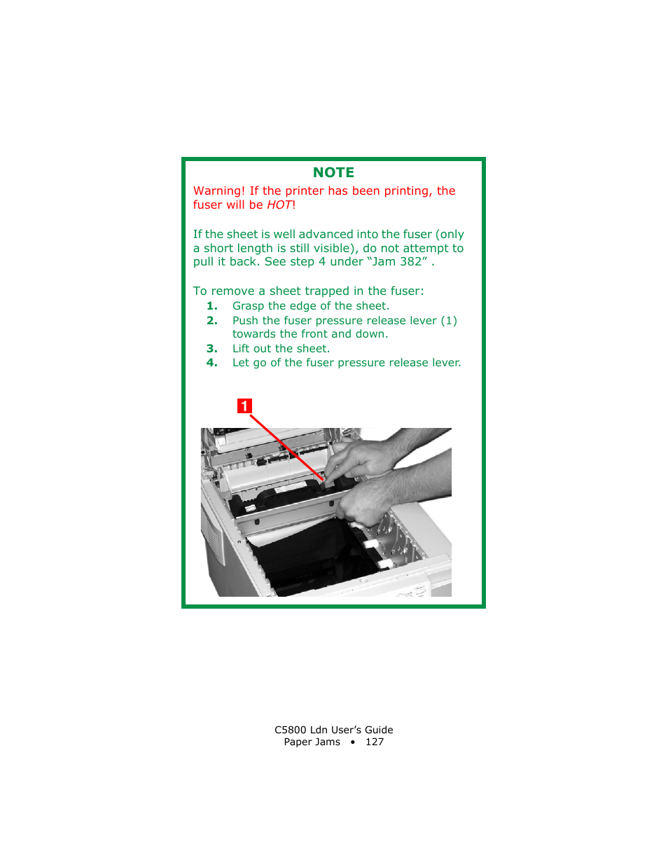 Oki C 5800Ldn User Manual | Page 127 / 251