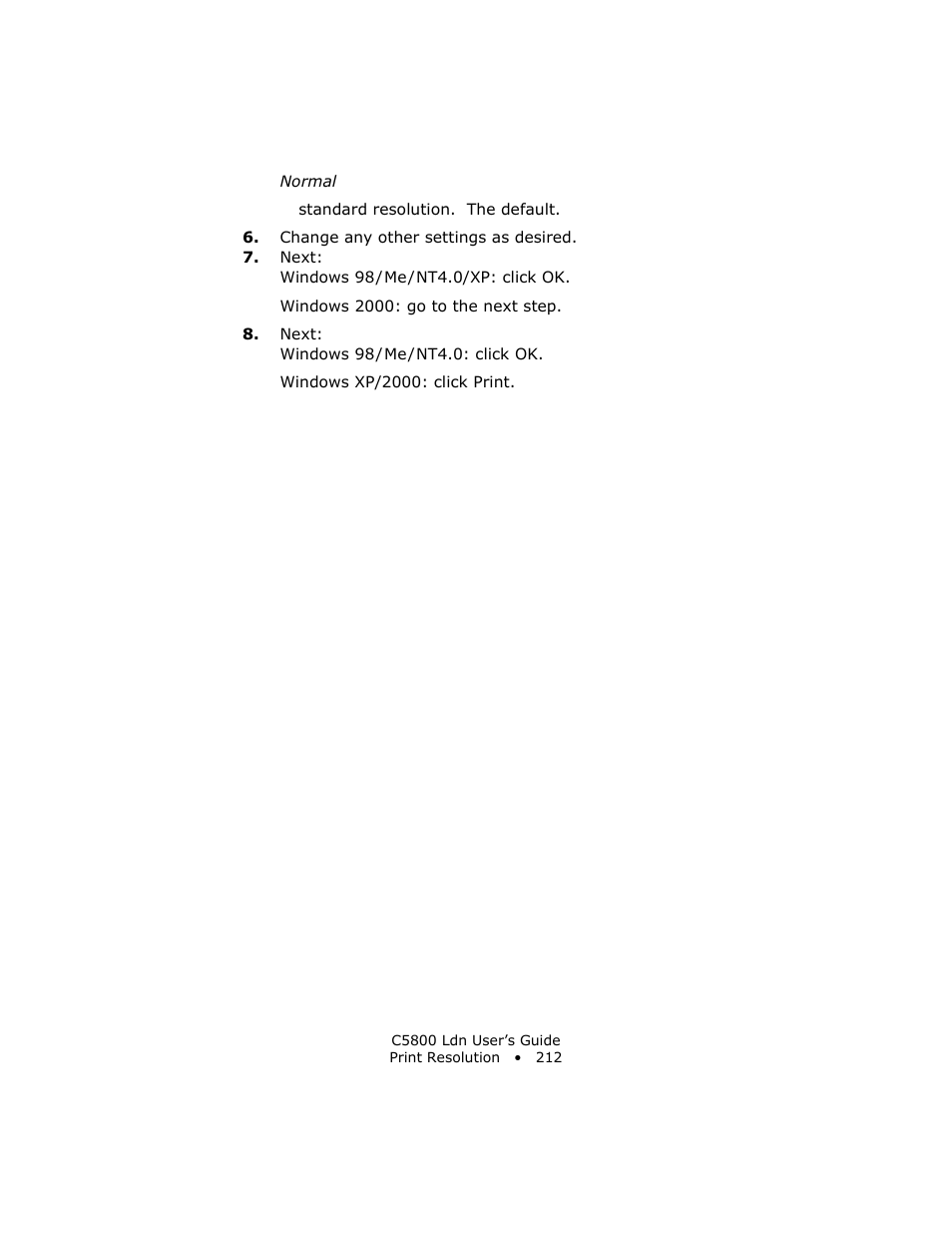Oki C 5800Ldn User Manual | Page 212 / 251