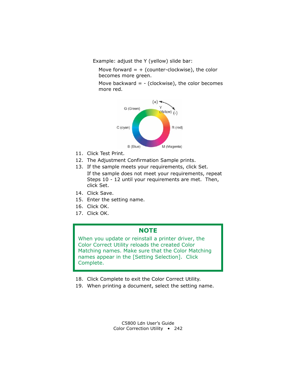 Oki C 5800Ldn User Manual | Page 242 / 251