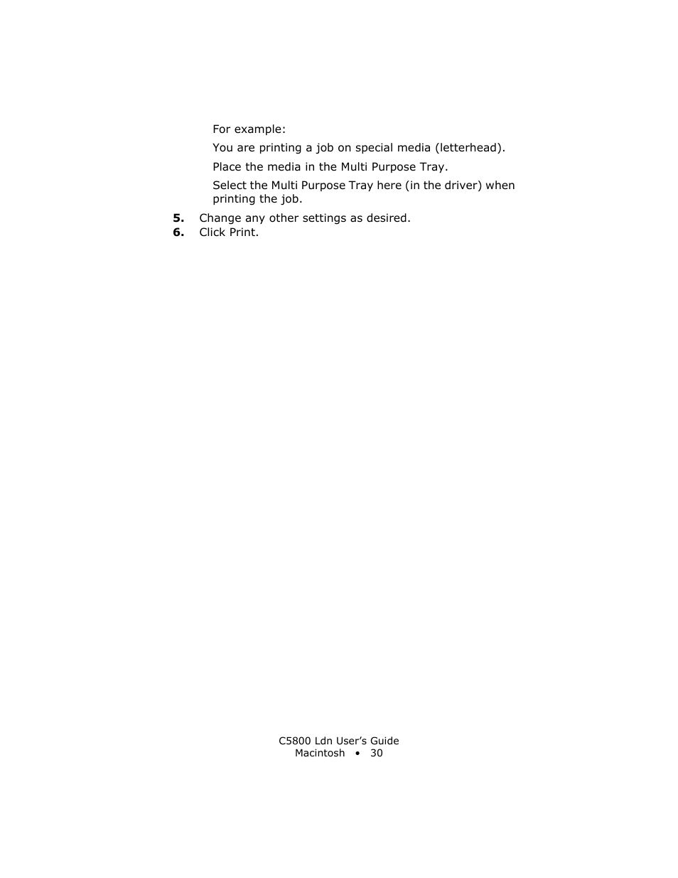 Oki C 5800Ldn User Manual | Page 30 / 251