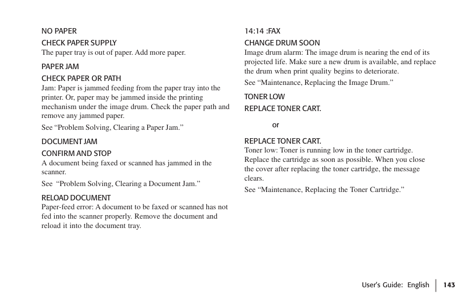 Oki 59502 User Manual | Page 143 / 172