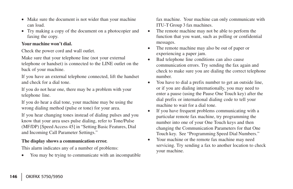 Oki 59502 User Manual | Page 146 / 172