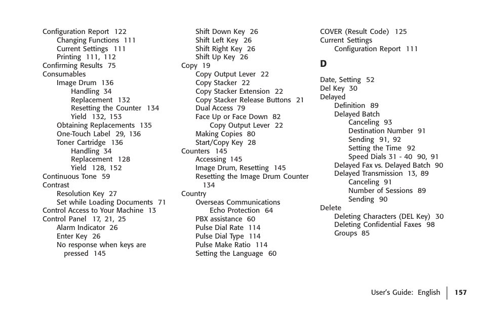 Oki 59502 User Manual | Page 157 / 172
