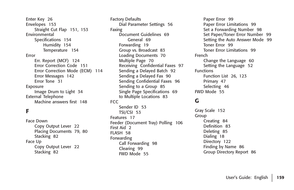 Oki 59502 User Manual | Page 159 / 172