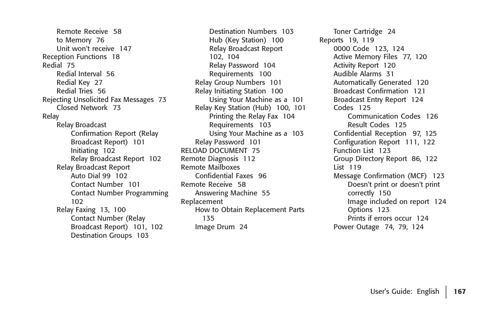 Oki 59502 User Manual | Page 167 / 172