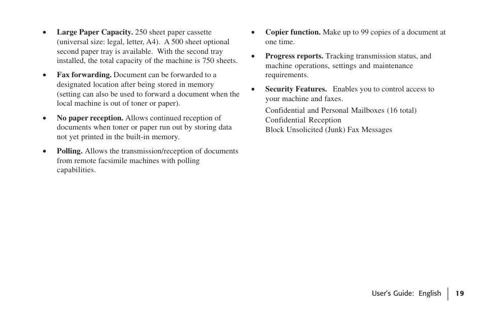 Oki 59502 User Manual | Page 19 / 172
