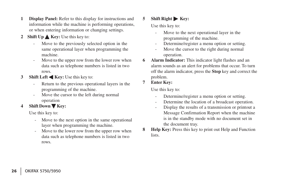 Oki 59502 User Manual | Page 26 / 172