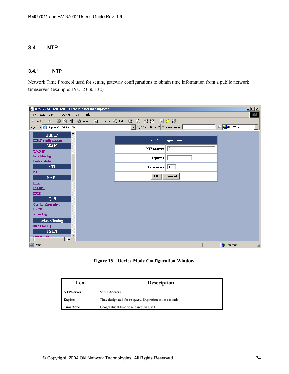 Oki BMG7012 User Manual | Page 29 / 70