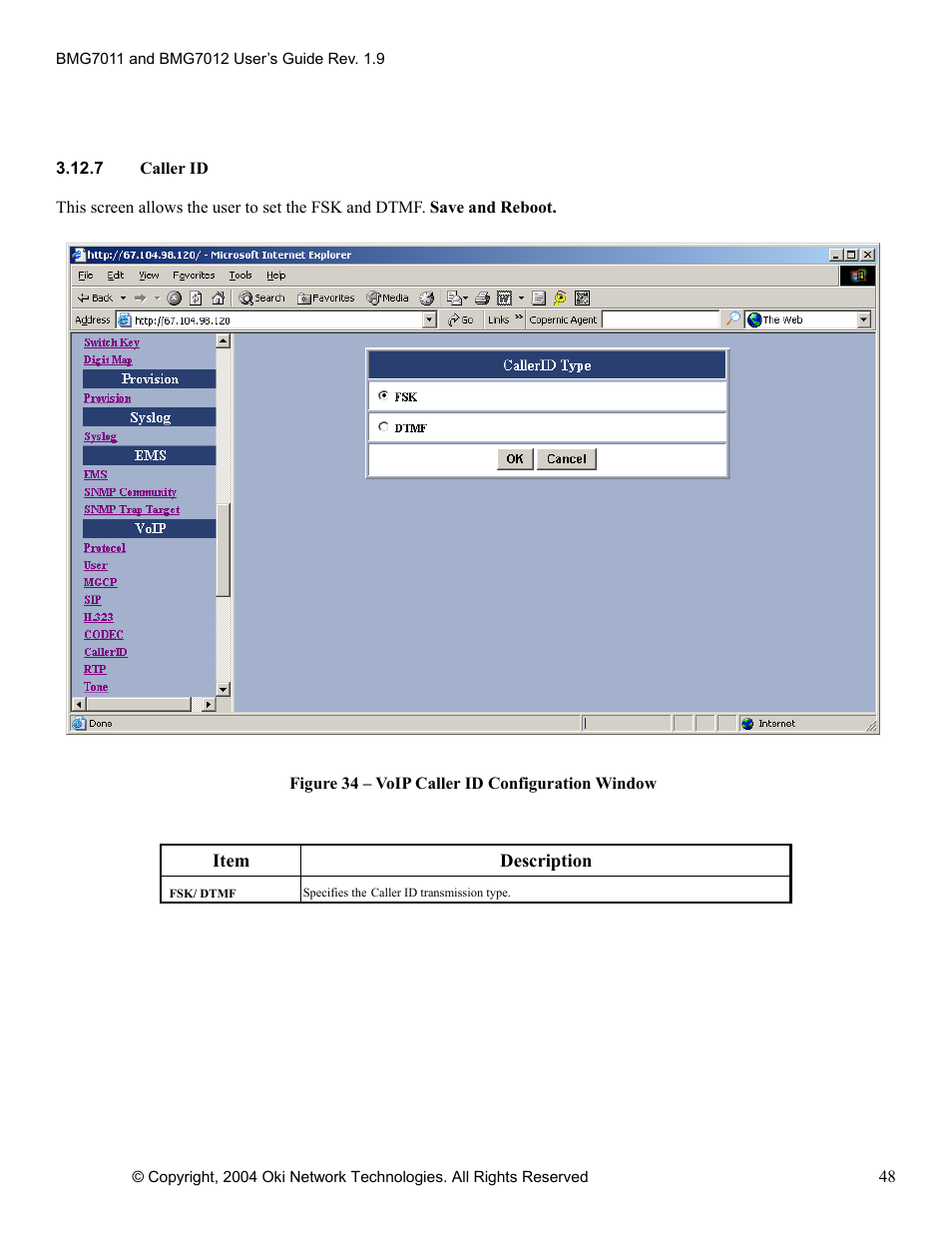 Oki BMG7012 User Manual | Page 53 / 70