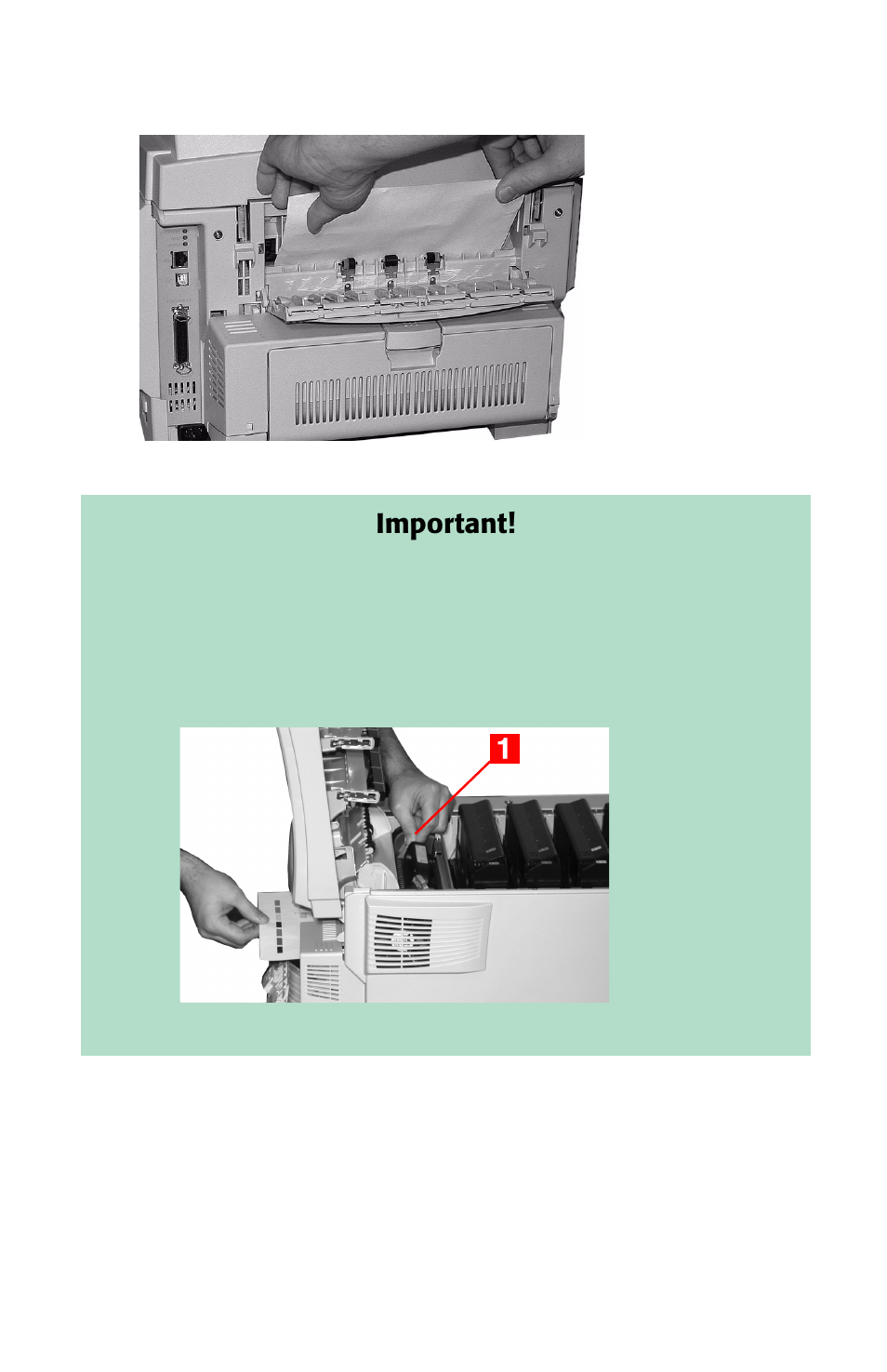Important | Oki ES 1624n MFP User Manual | Page 102 / 326
