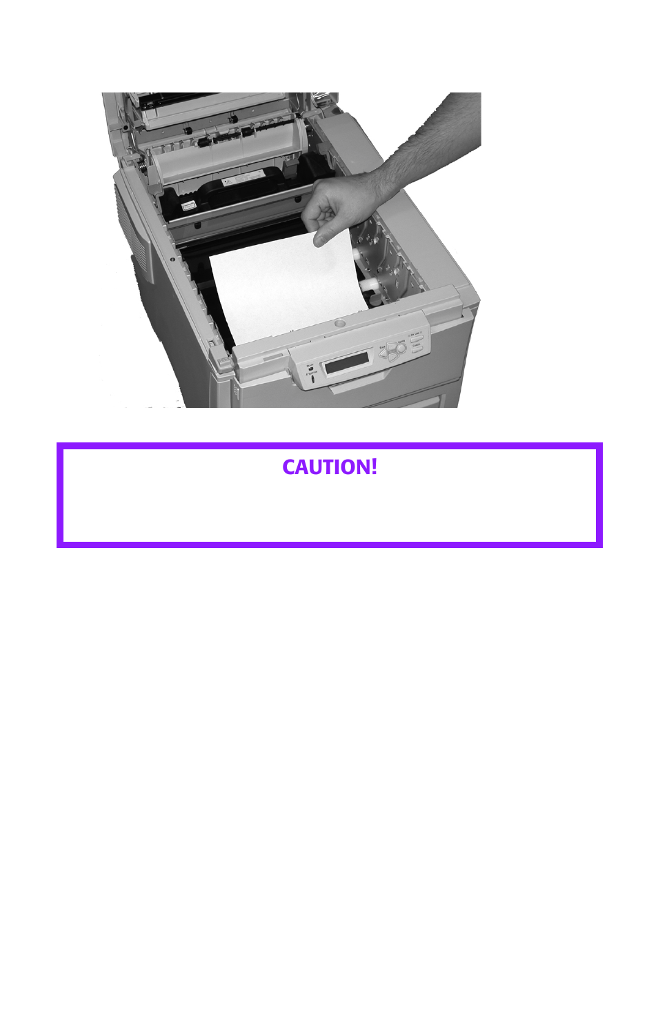 Caution | Oki ES 1624n MFP User Manual | Page 107 / 326