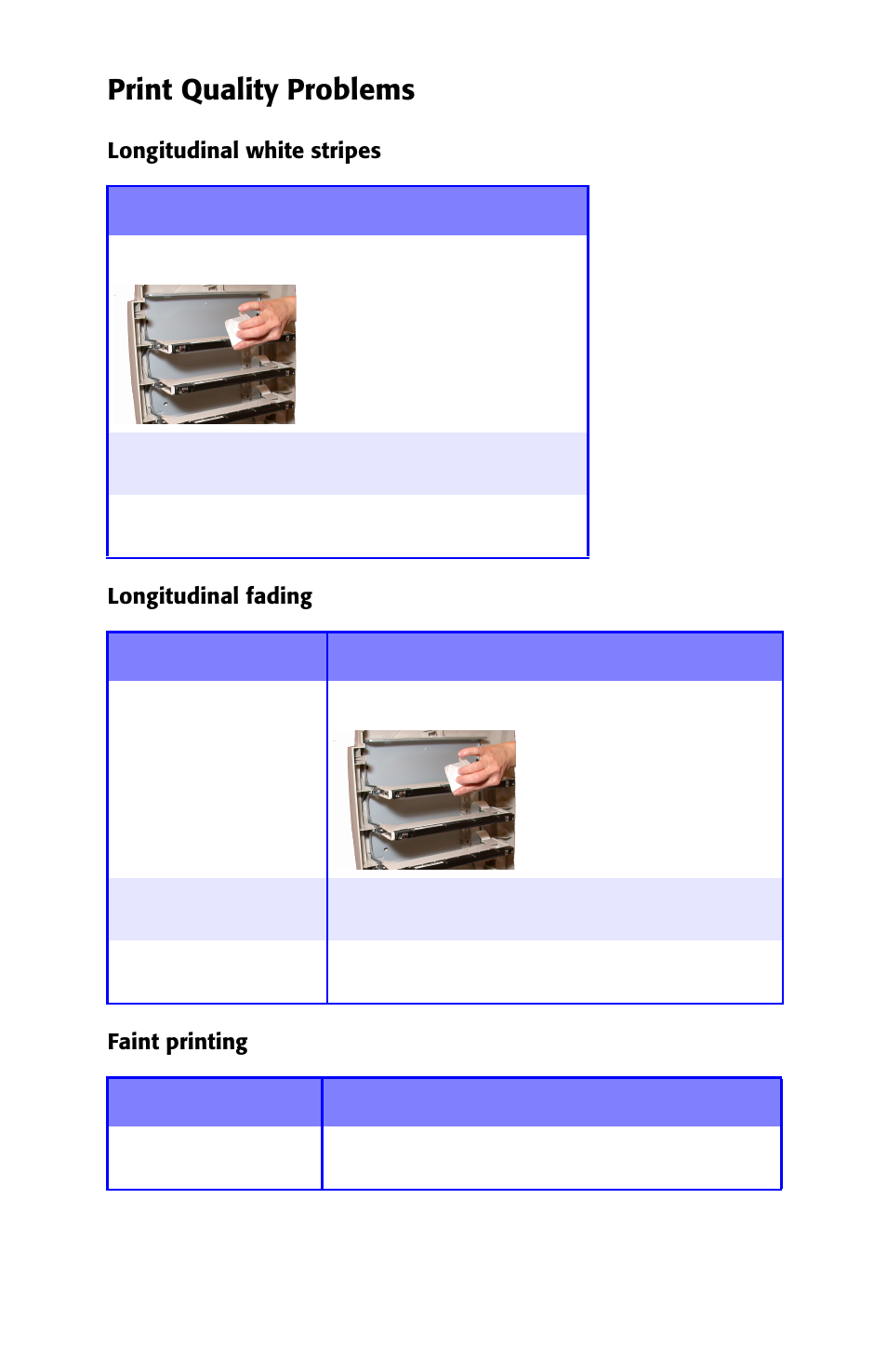 Print quality problems | Oki ES 1624n MFP User Manual | Page 133 / 326