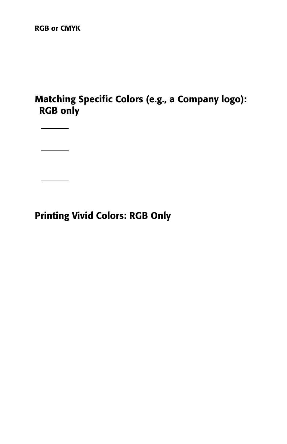 Printing vivid colors: rgb only | Oki ES 1624n MFP User Manual | Page 150 / 326