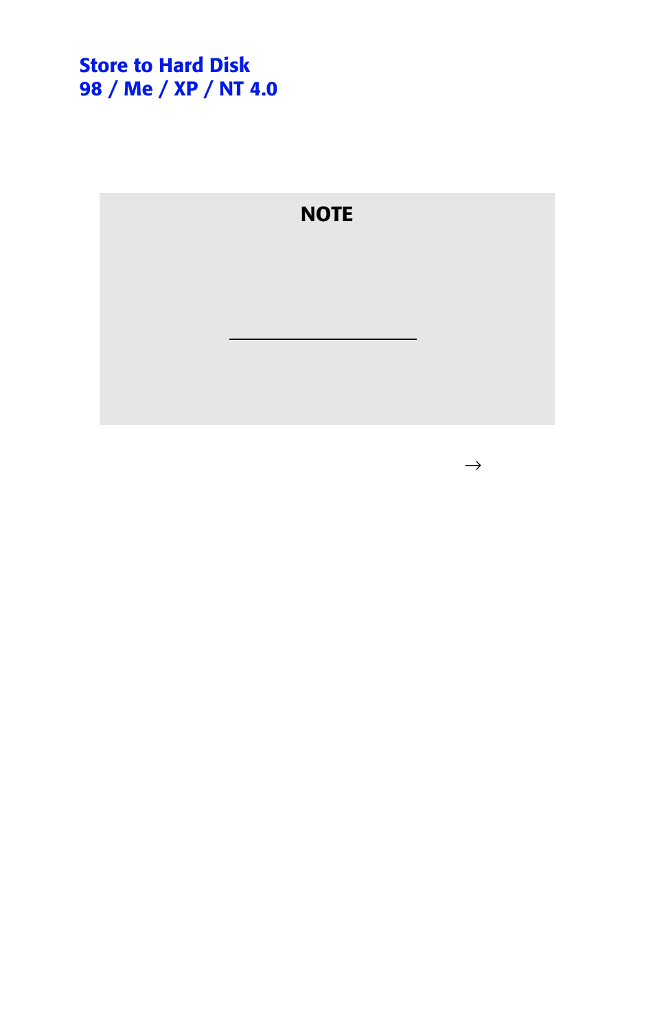 Store to hard disk 98 / me / xp / nt 4.0 | Oki ES 1624n MFP User Manual | Page 187 / 326