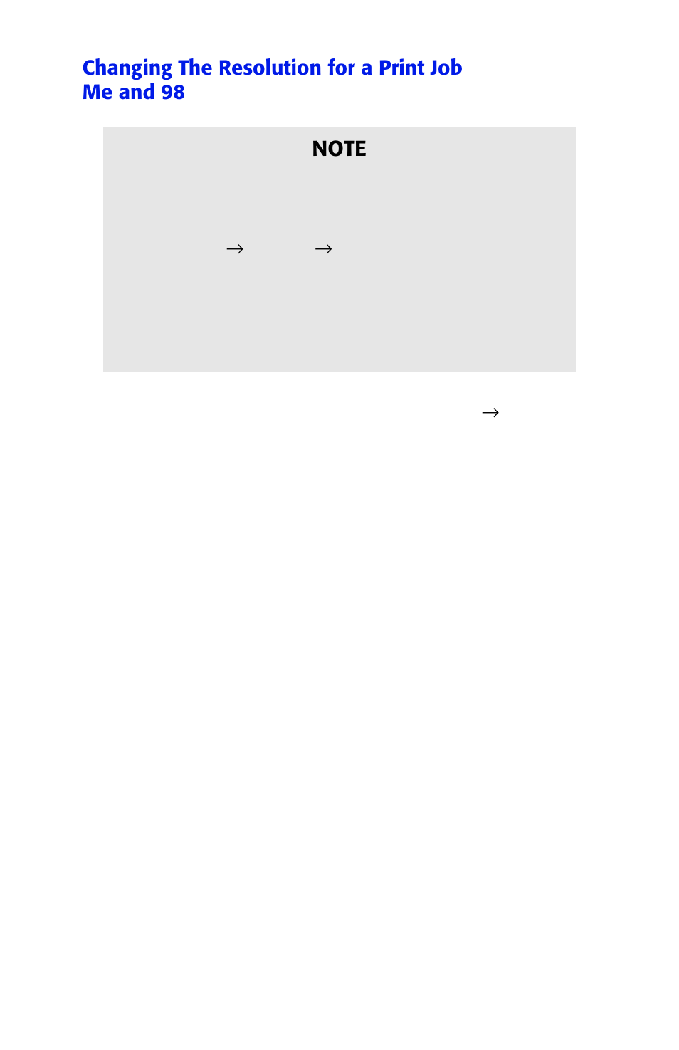 Changing the resolution for a print job me and 98 | Oki ES 1624n MFP User Manual | Page 228 / 326