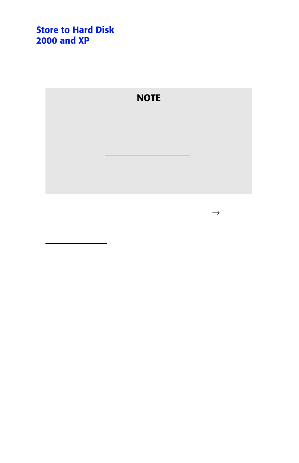 Store to hard disk 2000 and xp | Oki ES 1624n MFP User Manual | Page 261 / 326