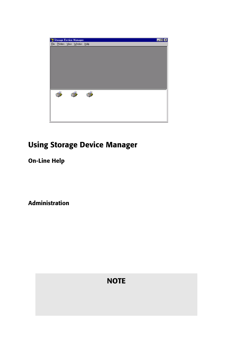 Using storage device manager | Oki ES 1624n MFP User Manual | Page 299 / 326