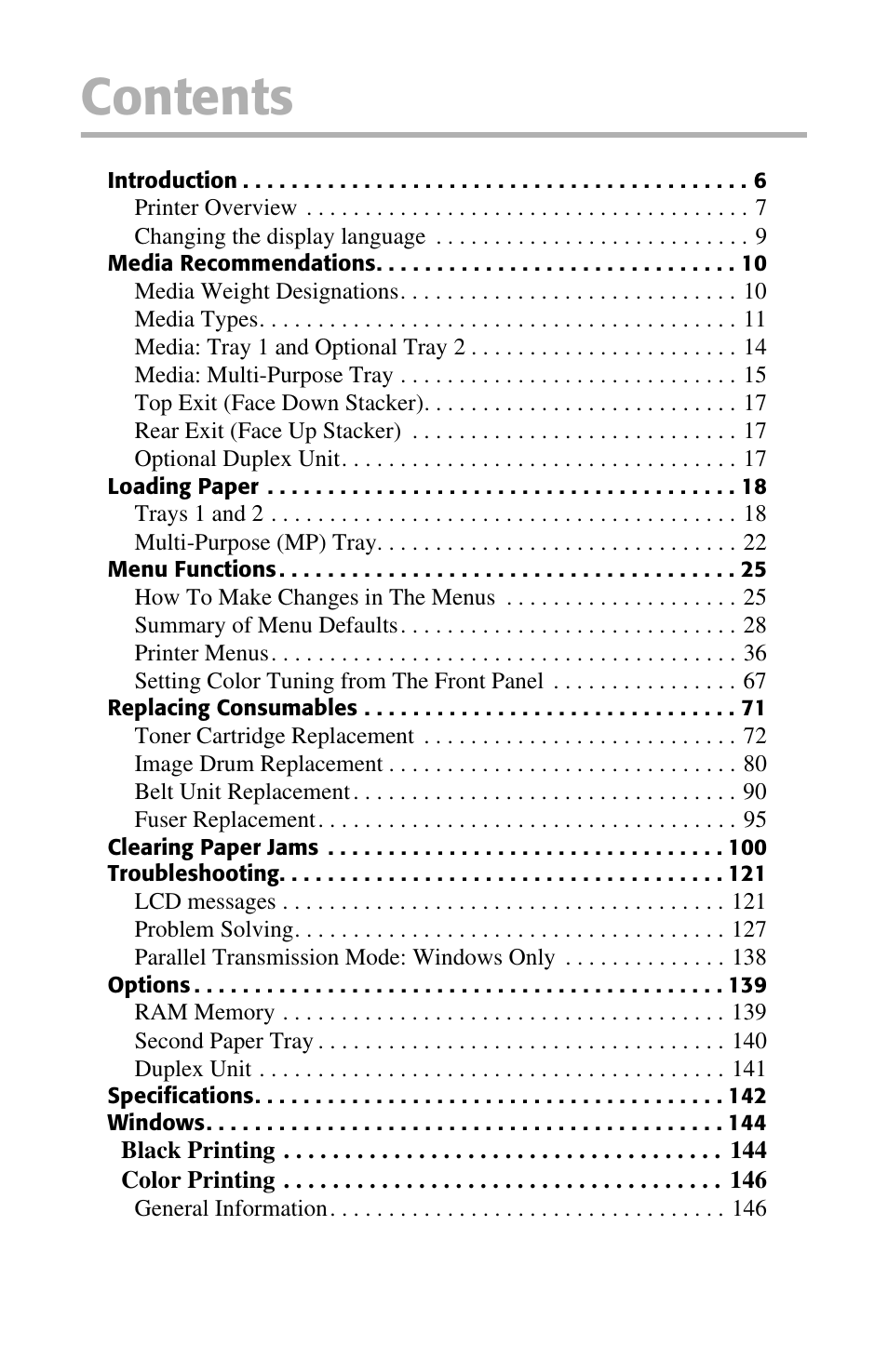 Oki ES 1624n MFP User Manual | Page 3 / 326